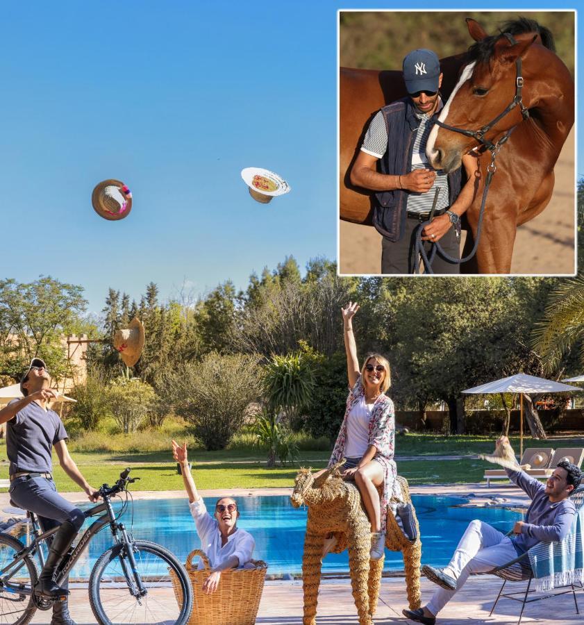 Bed and Breakfast La Vie En Rose - Horses & Dogs House Aït Hamid Zewnętrze zdjęcie